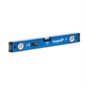 Empire® EM95.24 True Blue® UltraView™ E95 Magnetic LED Box Level, 24 in L, 2 Vials, Aluminum