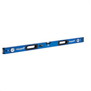 Empire® EM95.48 True Blue® UltraView™ E95 Magnetic LED Box Level, 48 in L, 3 Vials, Aluminum