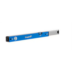 Empire® EXT40 eXT Extendable True Blue® Box Level with e-Band™ Vial Technology, Imperial, 24 in - 40 in