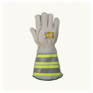 Superior Glove® 365DLXTKGXL Endura® Winter Cut-Resistant Gloves, XL, Cowgrain Leather, 6 in Reflective Gauntlet Cuff