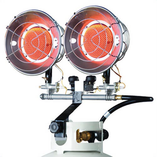 Enerco® Mr.Heater® F242650 Double Tank Top Heater, 10000 to 30000 btu/hr Capacity