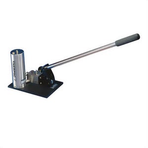 Enerpac® 11400 Single Speed, Ultra-High Pressure Hydraulic Hand Pump, 45 in³ Usable Oil, 40,000 psi