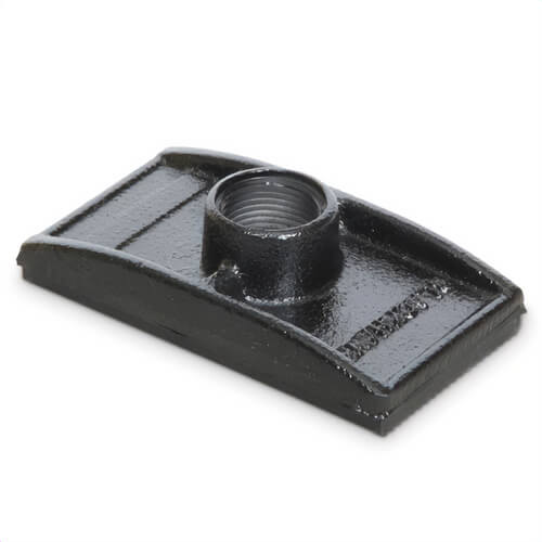 Enerpac® A14 Flat Base Plate, 1-1/4-11-1/2 NPT Thread, Steel