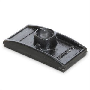 Enerpac® A14 Flat Base Plate, 1-1/4-11-1/2 NPT Thread, Steel