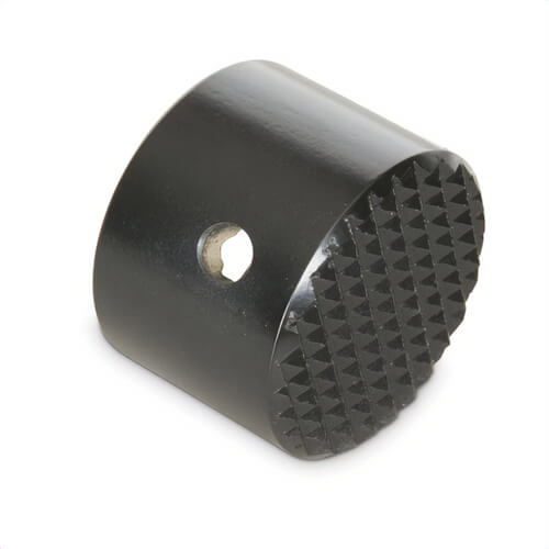 Enerpac® A18 Grooved, Serrated Saddle, 1-1/4-11-1/2 NPT Thread, Steel