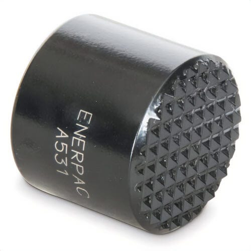 Enerpac® A531 Grooved, Serrated Saddle, for use with RC5 Series Cylinder Attachment and MS-Series Universal Maintenance Sets