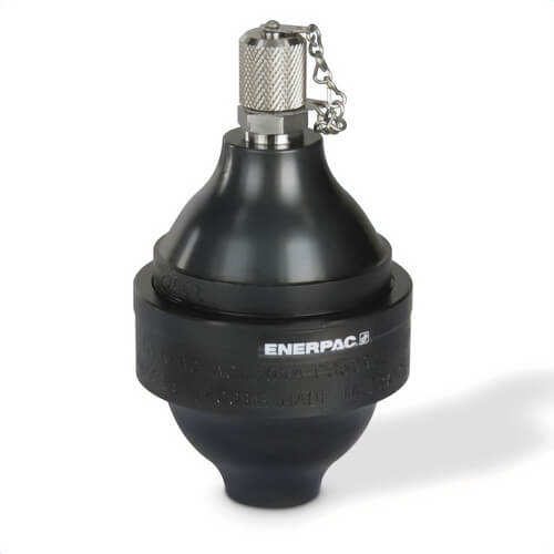 Enerpac® ACL201A Pre-Charged Accumulator, 7.7 in³ Fluid Volume, 10.37 in³ Gas Volume, 5,000 psi Pressure