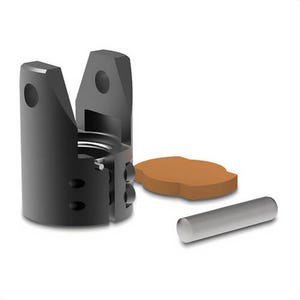 Enerpac® CAC92A Collar, for use with CAPT Series 2,025 lb Pivoting T-Arm and Double-Acting Swing Clamp Cylinder, 14° Tilt Angle