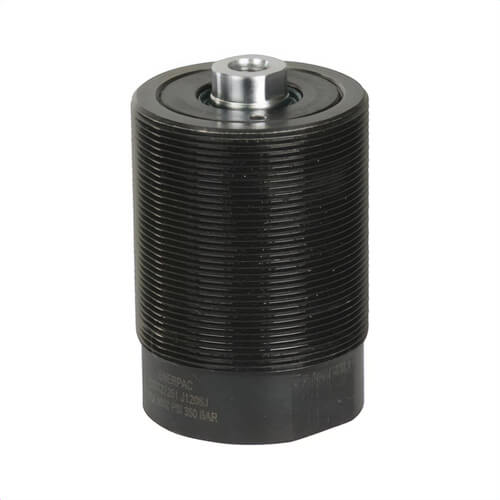 Enerpac® CDT27151 Solid Plunger Threaded Hydraulic Cylinder, 0.57 in Stroke Length, 6,110 lb Advance, 4,080 lb