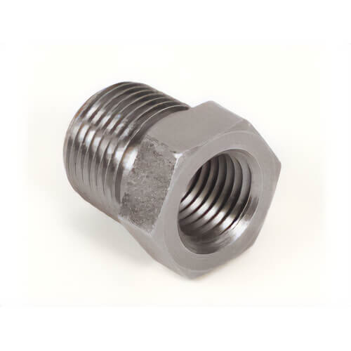 Enerpac® F10 High Pressure Fitting, Reducer Fitting, 3/8 in Male to 1/4 in Female NPTF Threads