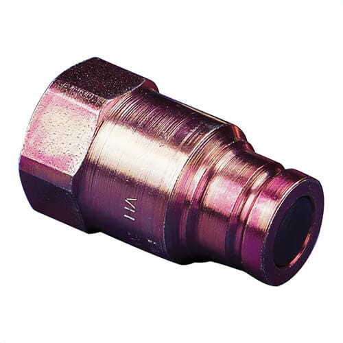 Enerpac® FH604 High Flow Male Half Flush-Face Hydraulic Coupler, 3/8 in Nominal, Male NPTF End Style, Domestic