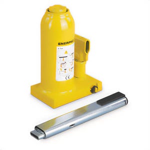 Enerpac® GBJ008A Hydraulic Bottle Jack, 8 ton Load, 8.62 in, 17.48 in, 5.91 in
