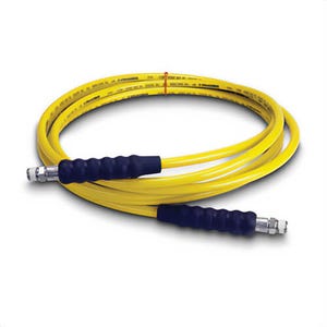 Enerpac® H7250 H700 Series High Pressure Hydraulic Hose, 3/8 in Nominal, NPTF End Style, 50 ft L, 10,000 psi, Thermoplastic