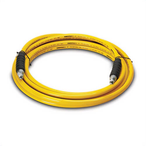 Enerpac® H7306 H700 Series High Pressure Hydraulic Hose, 3/8 in Nominal, NPTF End Style, 6 ft L, 10,000 psi Working, Thermoplastic