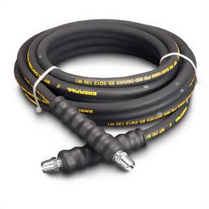 Enerpac® H9230 Heavy Duty High Pressure Hydraulic Hose, 3/8 in Nominal, NPTF End Style, 30 ft L, 10,000 psi Working, Rubber, Steel