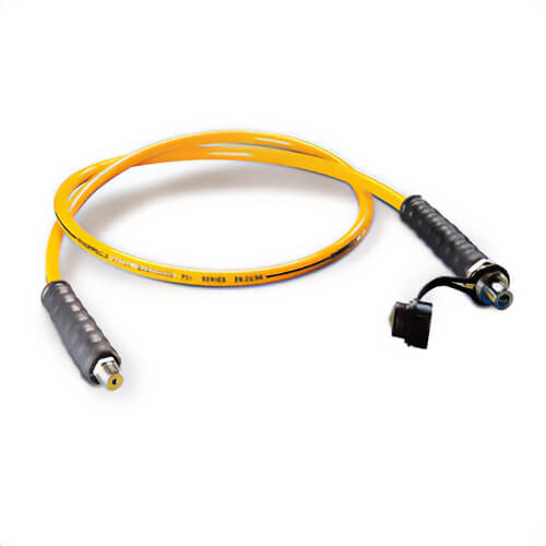 Enerpac® HC7203 High Pressure Hydraulic Hose H700 Series, 3/8 in Nominal, NPTF x CH604 End Style, 3 ft L, 10,000 psi Working