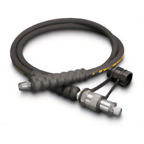 Enerpac® HC9210B Heavy-duty Rubber High Pressure Hydraulic Hose, 10 ft, 0.25 in Internal dia