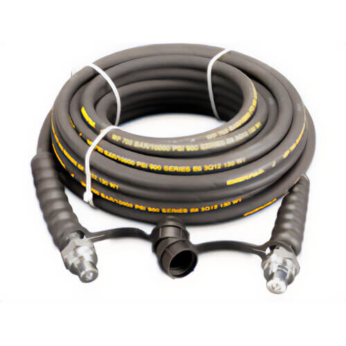 Enerpac® HC9250C Heavy-duty Rubber High Pressure Hydraulic Hose, 50 ft, 0.25 in Internal dia