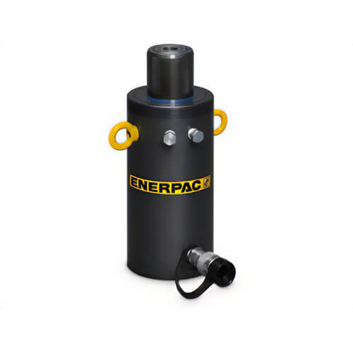 Enerpac® HCG506 High Tonnage Load Return Single-Acting Solid Plunger Hydraulic Cylinder, 62 ton Capacity, 3.94 in Bore
