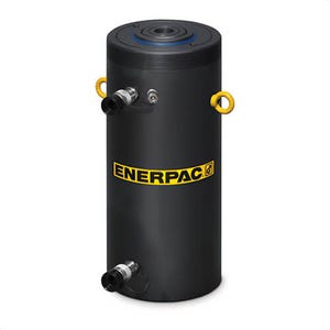 Enerpac® HCR20010 Double-Acting High Tonnage Solid Plunger Hydraulic Cylinder, 7.48 in Bore