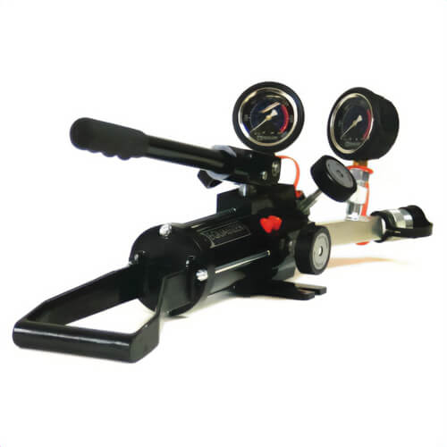 Enerpac® HP1000DMIN Hydraulic Sealed Hand Pump 2-Speed 2-Port, 67.7 in³ Tank, 0.047 in³ Stroke Flow Rate