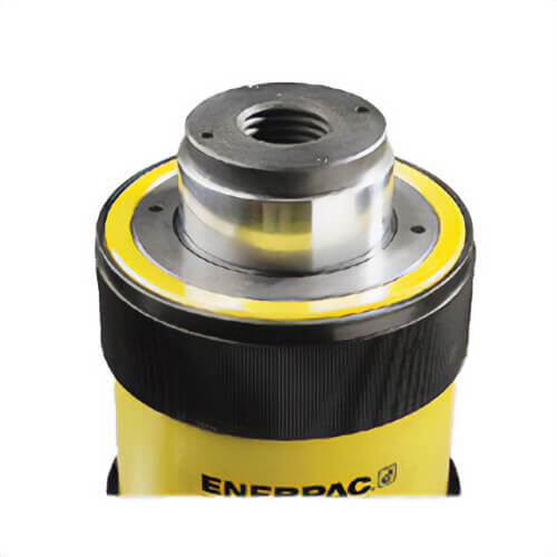 Enerpac® HP5016 Heat Treated Threaded Hollow Saddle, for use with RCH and RRH Series Hollow Plunger Cylinders, 1-5/8-5-1/2 Thread