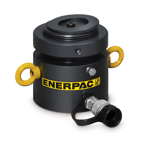 Enerpac® LPL602 Low Height, Lock Nut Hydraulic Cylinder 68 ton, 1.97 in Stroke