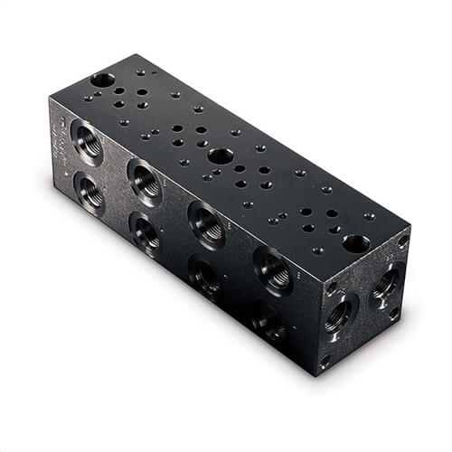 Enerpac® MB4 Valve Manifold, MB Series, 3 Stations, 5,000 psi Pressure