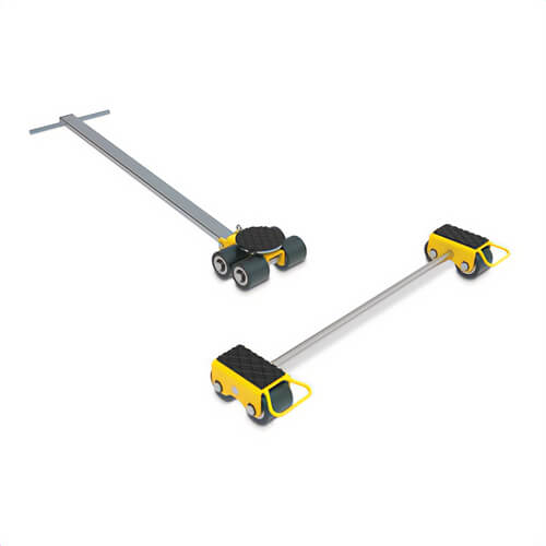 Enerpac® MLSS7 Wheeled Load Skate Set, MLS Series, 7 ton Load