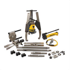 Enerpac® MPS64H MPS Series Hydraulic Sync-Grip Master Puller Set, 50 ton, 3 in Stroke Length, 7,850 psi Operating