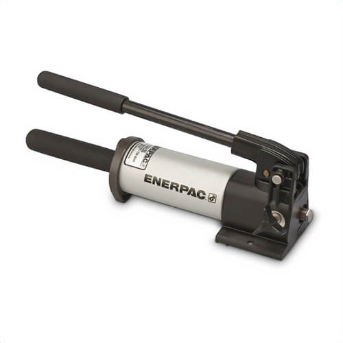 Enerpac® P142ALSS Extreme Environment Hydraulic Hand Pump, 2 Speed, 20 in³ Usable Oil
