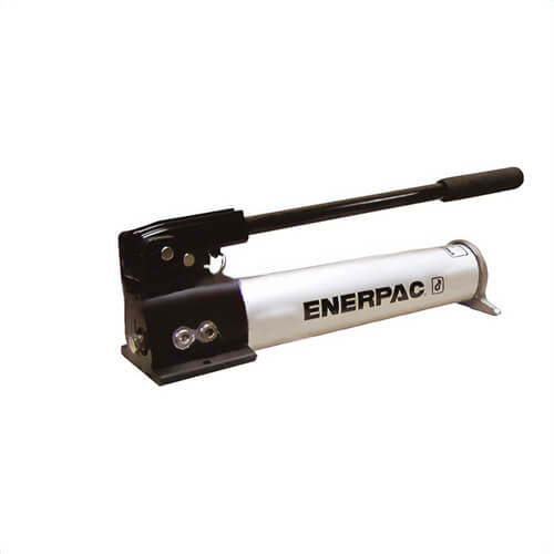 Enerpac® P392ALSS Extreme Environment Hydraulic Hand Pump 2-Speed, 55 in³ Tank, 0.151 in³ Stroke Flow Rate