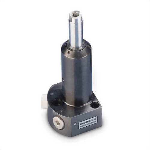 Enerpac® PLSD92 Lower Flange Mounted Solid Plunger Straight Hydraulic Pull Cylinder, 22.1 mm Length Stroke