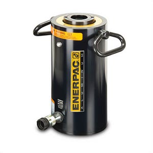 Enerpac® RACH1006 Aluminum Hollow Plunger Hydraulic Cylinder 127.5 ton, 5.91 in Stroke