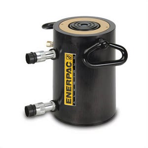 Enerpac® RAR2010 Double-Acting Hydraulic Return Solid Plunger Hydraulic Cylinder, 24.2 ton Advance Capacity, 2.48 in Bore