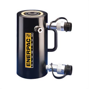 Enerpac® RAR302 Double-Acting Hydraulic Return Solid Plunger Hydraulic Cylinder, 34.2 ton Advance Capacity, 2.95 in Bore