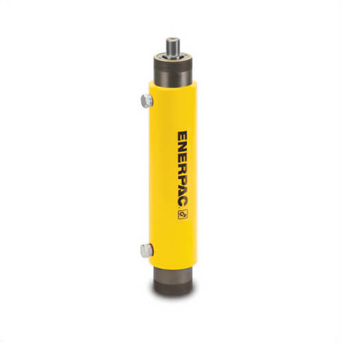 Enerpac® RD96 General Purpose Solid Plunger Hydraulic Cylinder, 6.13 in Stroke Length, 9 ton Advance, 5 ton