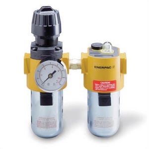 Enerpac® RFL102 Regulator Filter Lubricator, for use with XA Series Air Driven Hydraulic Pump, 125 psi