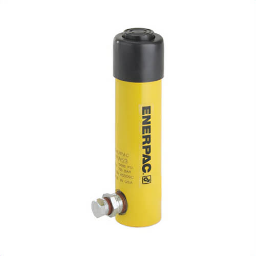 Enerpac® RW53 General Purpose Solid Plunger Hydraulic Cylinder, 3.17 in Stroke Length, 4,970 lb