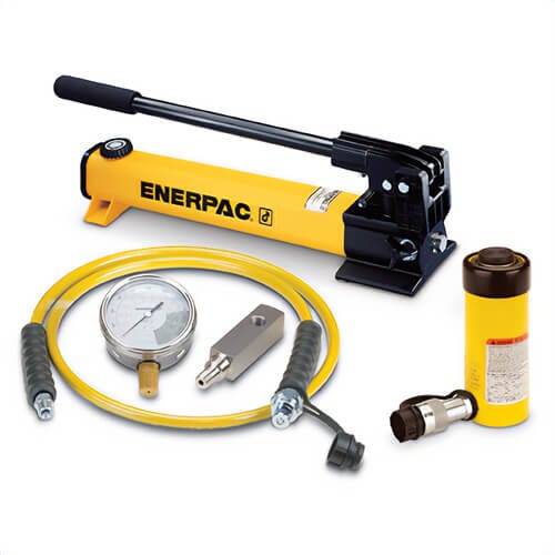 Enerpac® SCR156H Hydraulic Cylinder and Hand Pump Set, 15 ton, 6 in, 10,000 psi