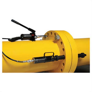 Enerpac® SG25TESTD Hydraulic Secure Grip in Line Flange Spreader Set, 34.3 in L, 28.1 ton Spreading Force