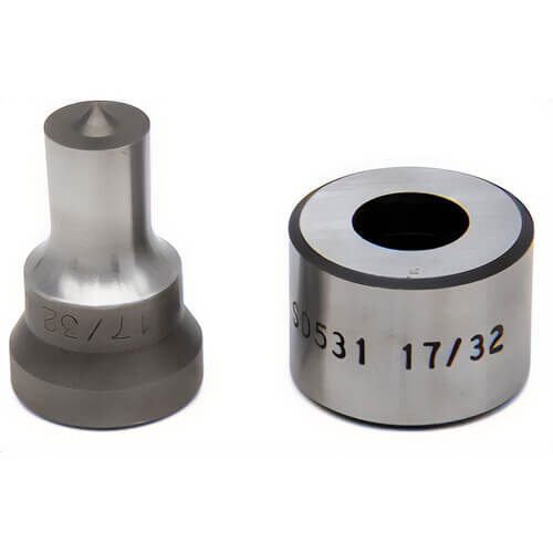 Enerpac® SPD531 Punch Die Set, Circle Hole Shape, 0.53 in Hole Size Imperial