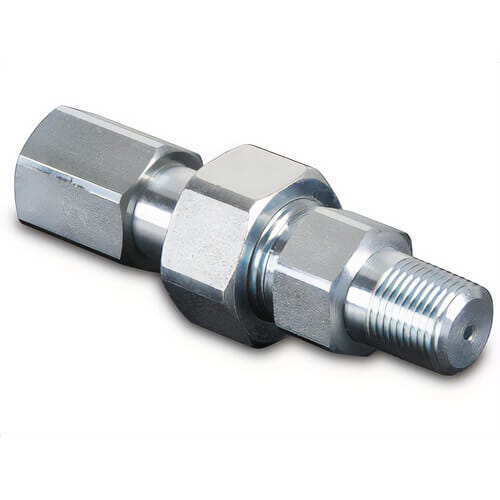 Enerpac® V10 Auto-Damper Valve, 10000 psi Pressure, Steel Body, 1/2 in NPT