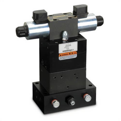 Enerpac® VE43 Locking Pump Mounted Tandem Center Directional Control Valve 3-Position, 10,000 psi Pressure, 4.5 GPM Flow Rate
