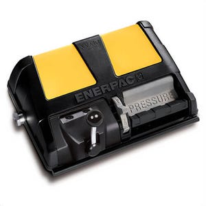 Enerpac® XA12V Air Driven Hydraulic Pump, 4/3 Valve, 122 in³ Usable Oil