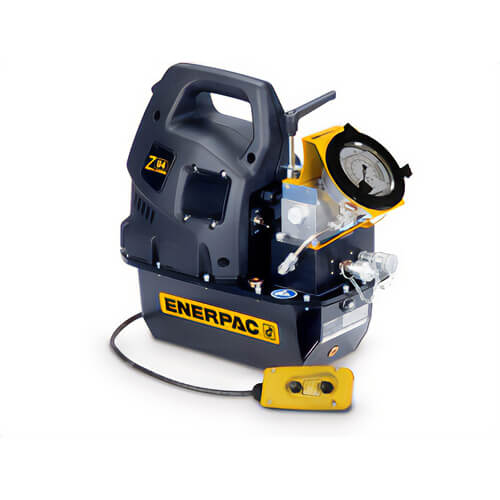 Enerpac® ZU4204BB-QH Electric Hydraulic Torque Wrench Pump, Classic, Analog Gauge, 1.0 gal Usable Oil, 115V, ZU4T Series