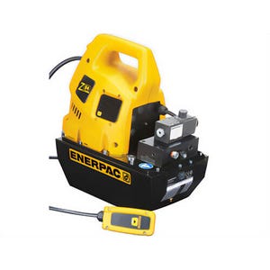 Enerpac® ZU4208SB Electric Hydraulic Pump, Pro, 3/2 Solenoid Valve with Pendant, LCD Display, 115V, 2.0 gal Usable Oil