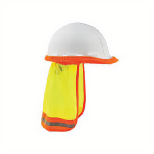 Ergodyne® GloWear® 29053 8005 Neck Shade with Reflective Accents, For Use with Hard Hat, Outer Cap/Hat Attachment