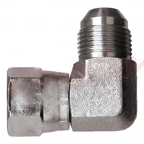 Fairview S3549-16 JIC 37° Male-Female Swivel Adapter, 90° Elbow