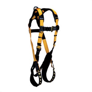 FallTech® 7021XL Journeyman™ Standard Non-Belted Harness, XL, 425 lb Load, Polyester Strap, Tongue Leg Strap Buckle